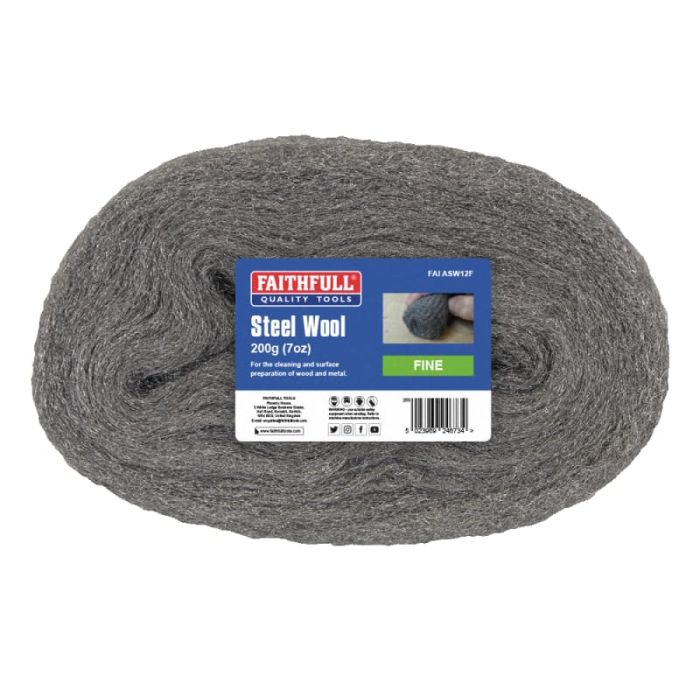 FAITHFULL | STEEL WOOL | FINE | 200G main product photo