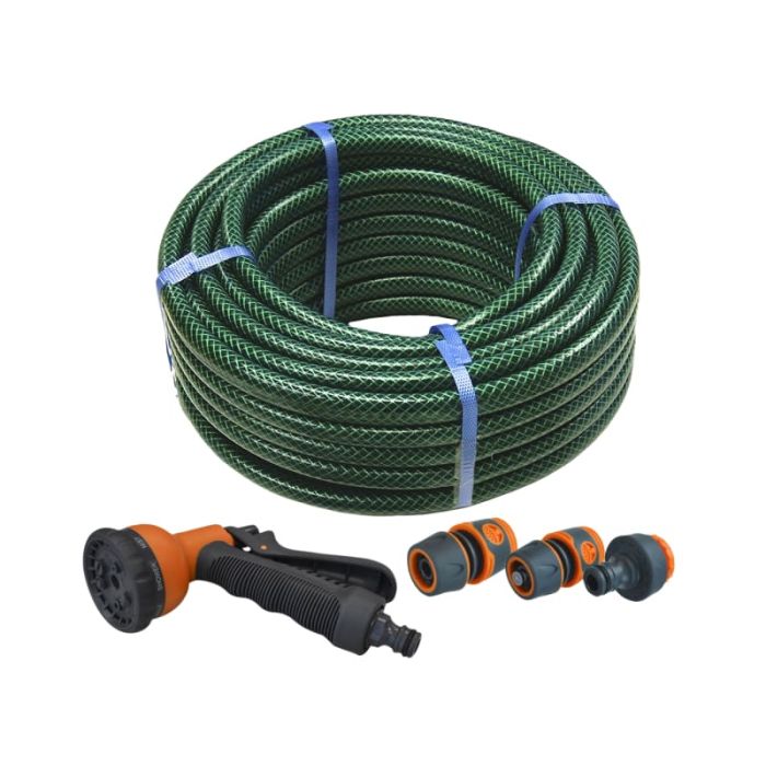 FAITHFULL | HOSEPIPE | PVC REINFORCED | FITTINGS & SPRAY GUN | 30M | ½" main product photo