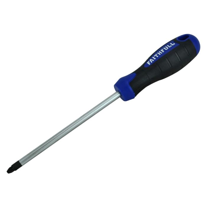 FAITHFULL | SOFT GRIP | SCREWDRIVER | PZ3 | 150MM main product photo