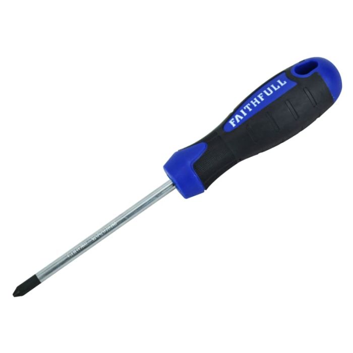 FAITHFULL | SOFT GRIP | SCREWDRIVER | PH2 | 100MM main product photo