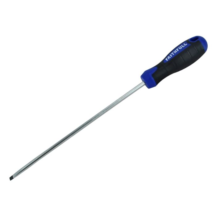 FAITHFULL | SOFT GRIP | SCREWDRIVER | SLOTTED | 5.5MM | 200MM main product photo