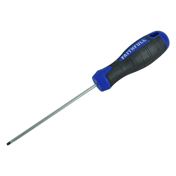 FAITHFULL | SOFT GRIP | SCREWDRIVER | SLOTTED | 5.5MM | 100MM main product photo