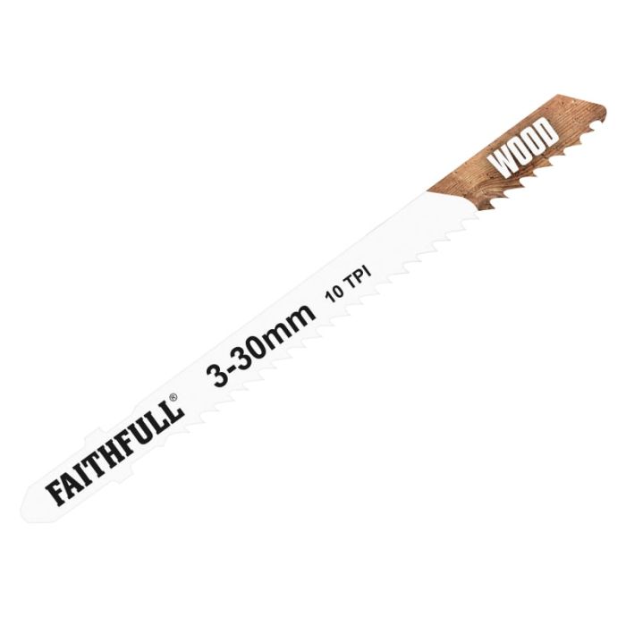 FAITHFULL | JIGSAW BLADE | HCS | WOOD | T101BR | 5 PACK main product photo