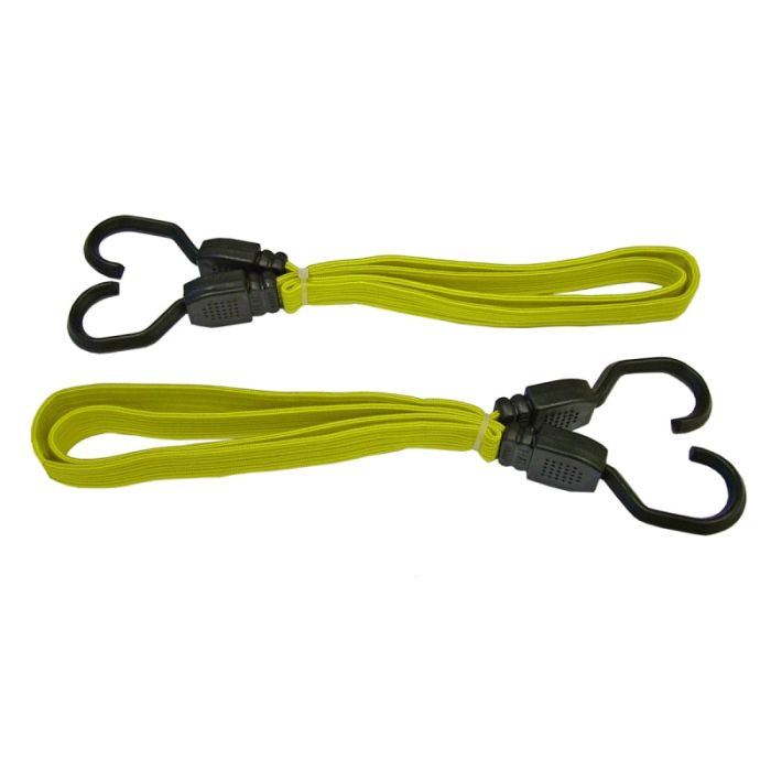 FAITHFULL | FLAT BUNGEE FLAT CORD | YELLOW | 36" | PACK 2 main product photo