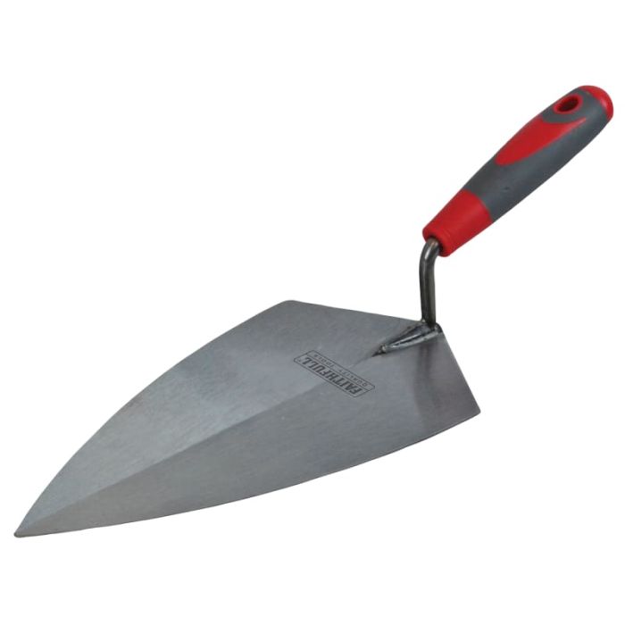FAITHFULL | SOFT GRIP | BRICK TROWEL | PHILADELPHIA PATTERN | 11" main product photo