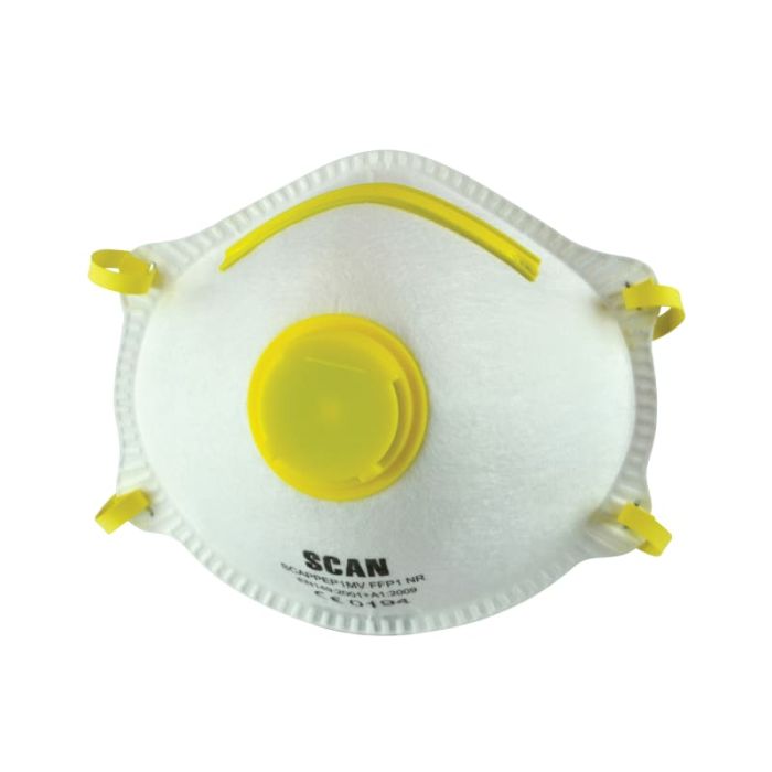 SCAN | MASK | MOULDED | VALVED | DISPOSABLE | FFP1 | PACK 3 main product photo