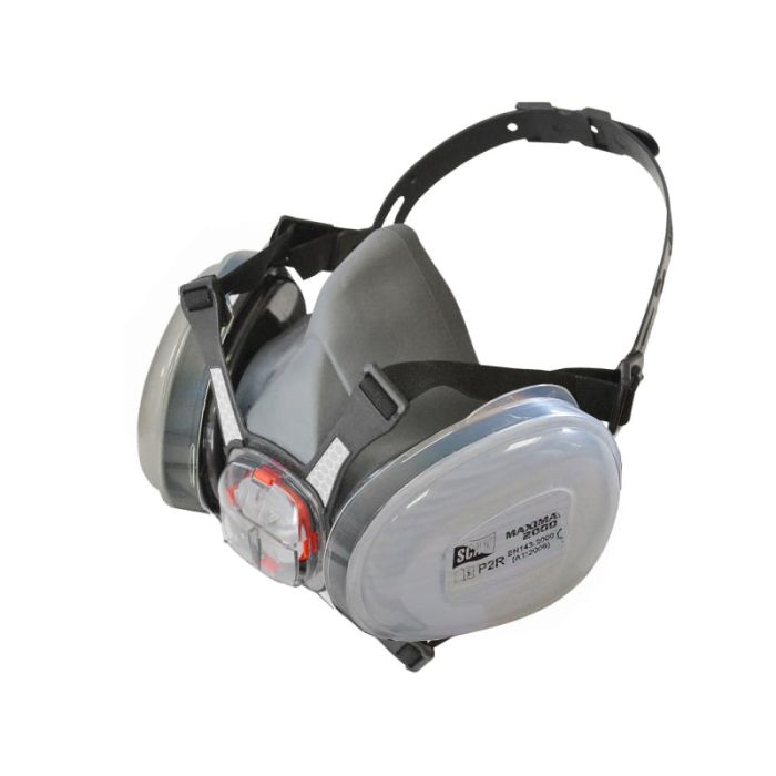 SCAN | MASK | TWIN HALF RESPIRATOR | INCLUDES P2 CARTRIDGES main product photo