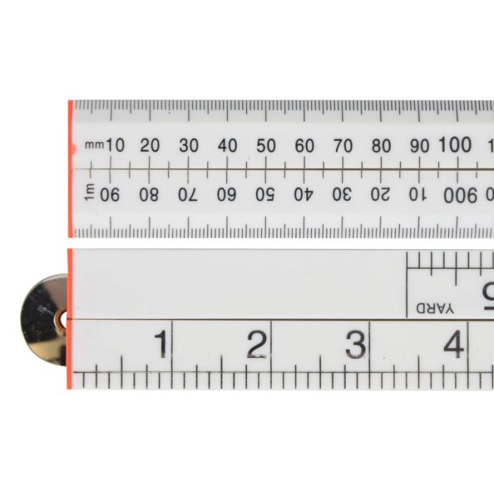 FAITHFULL | FOLDING RULE | WHITE | 1000MM main product photo