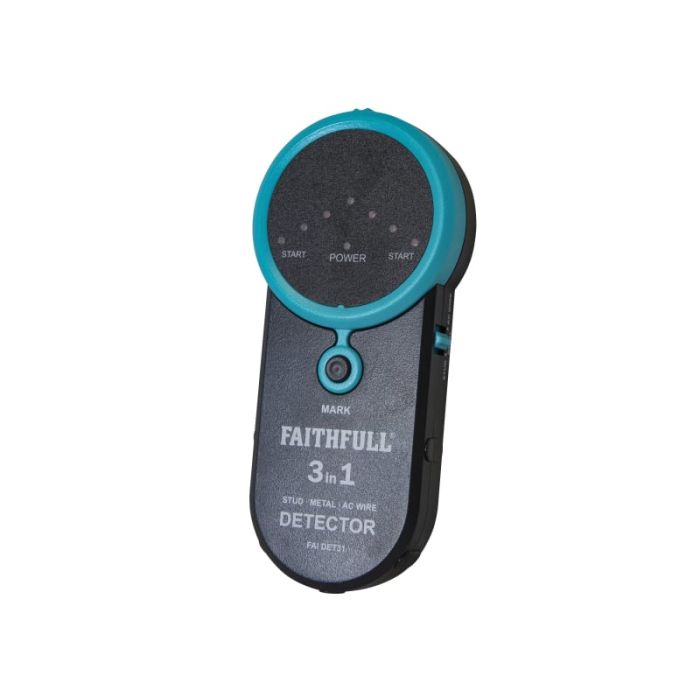 FAITHFULL | 3 IN 1 DETECTOR | STUD, METAL & LIVE WIRE main product photo