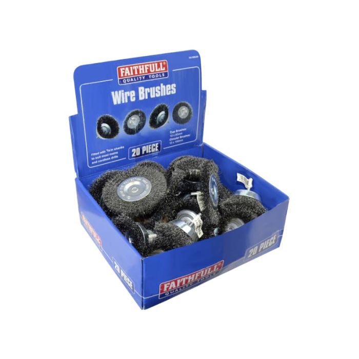 FAITHFULL | WIRE BRUSH DRILL ASSORTMENT main product photo