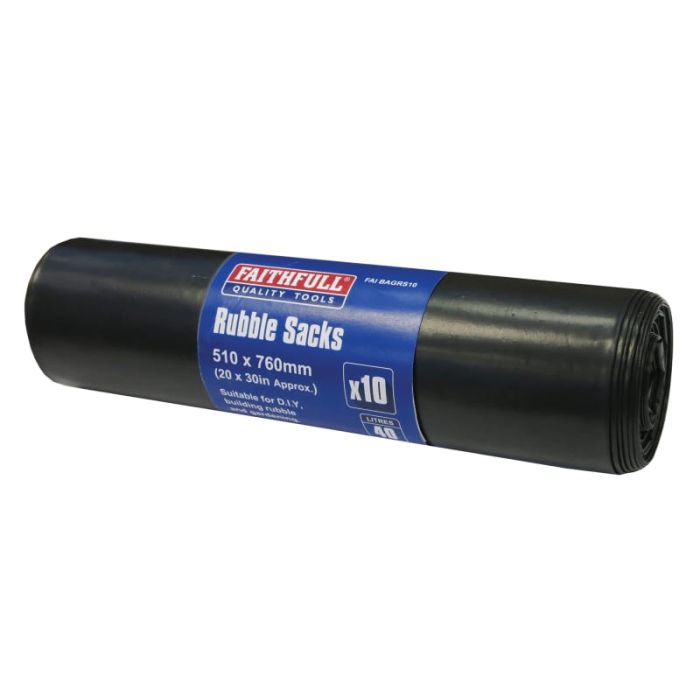 FAITHFULL | RUBBLE SACK | BLACK | 40L | ROLL 10 main product photo