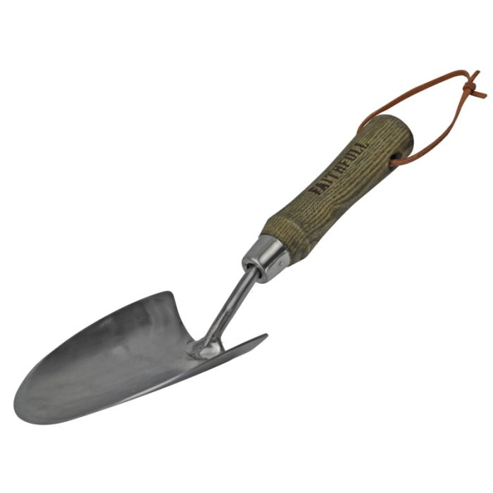 FAITHFULL | PRESTIGE | HAND TROWEL | STAINLESS STEEL | ASH HANDLE main product photo