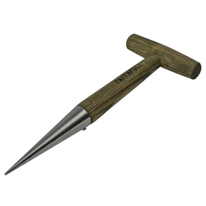 FAITHFULL | PRESTIGE | DIBBER | STAINLESS STEEL | ASH HANDLE main product photo