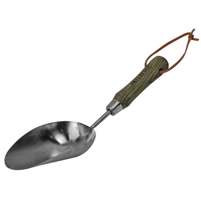 FAITHFULL | PRESTIGE | HAND SCOOP | STAINLESS STEEL | ASH HANDLE main product photo