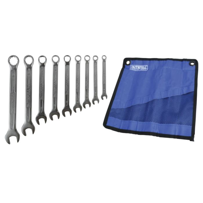 FAITHFULL | SPANNER | COMBINATION | SET | 9 PIECE main product photo