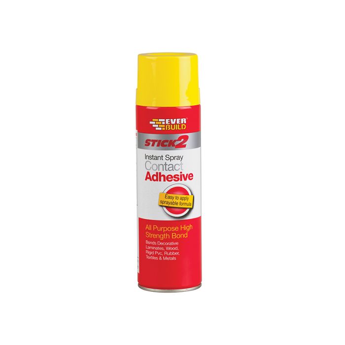 EVERBUILD | STICK2 | CONTACT ADHESIVE | SPRAY | 500ML main product photo