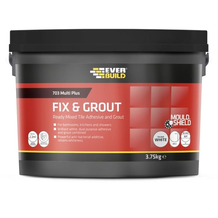 EVERBUILD | 703 | FIX & GROUT TILE ADHESIVE | 750G main product photo