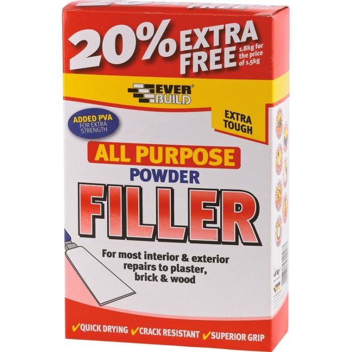 EVERBUILD | ALL PURPOSE POWDER FILLER | 1.8KG main product photo