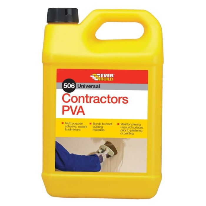 EVERBUILD | 506 | CONTRACTORS PVA | 5L main product photo