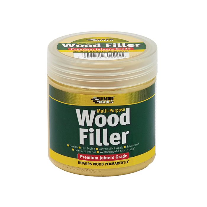 EVERBUILD | MULTI-PURPOSE WOOD FILLER | LIGHT STAINABLE | 250G main product photo