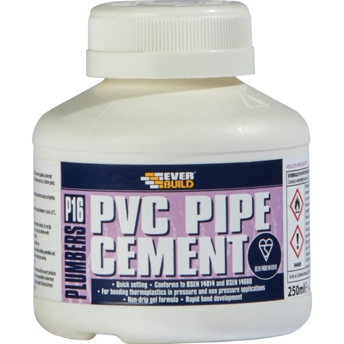 EVERBUILD | P16 | PVC PIPE CEMENT | 250ML main product photo