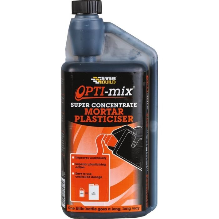 EVERBUILD | OPTI-MIX MORTAR PLASTICISER | 1L main product photo