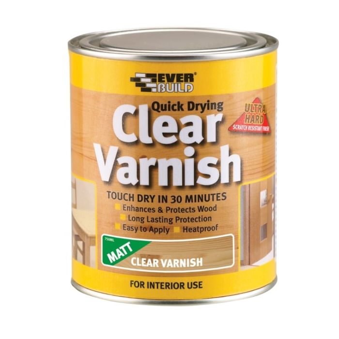 EVERBUILD | QUICK DRYING CLEAR VARNISH | 2.5L main product photo