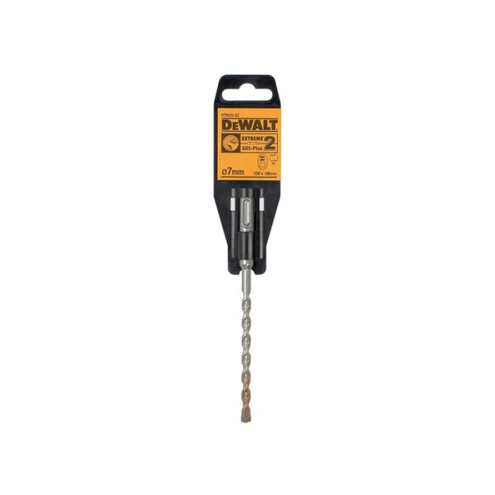 DEWALT | DRILL BIT | EXTREME 2 | SDS PLUS | MASONRY | 7.0 X 160MM main product photo