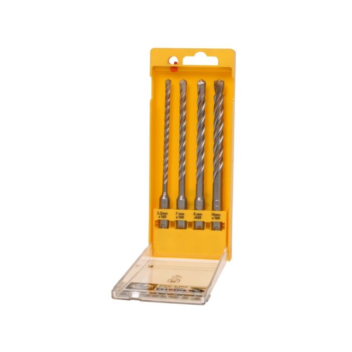 DEWALT | DRILL BIT | EXTREME 2 | SDS PLUS | MASONRY | 4 PIECE SET main product photo