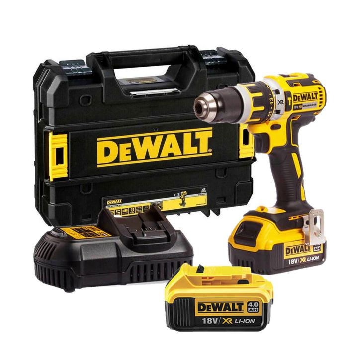 DEWALT | XR | HAMMER DRILL DRIVER | DCD795M2 | 18V | 2 X 4AH BATTERIES main product photo