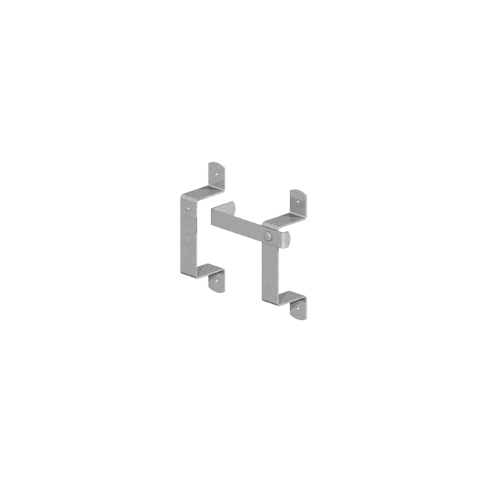 BIRKDALE GM | SLIP RAIL BRACKET | 4" X 2" | 100 X 50MM | GALVANISED main product photo