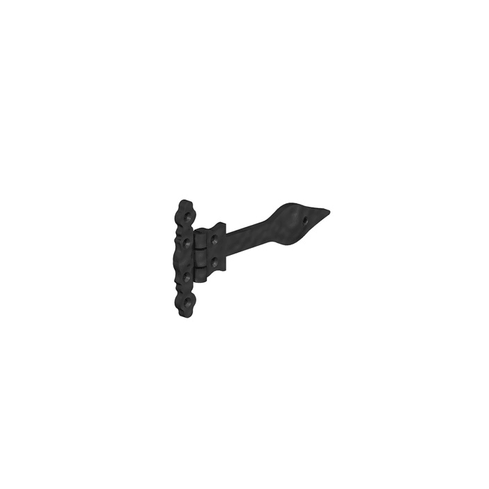 BIRKDALE GM | ORNAMENTAL TEE HINGE | 9" | 225MM | DULL BLACK main product photo