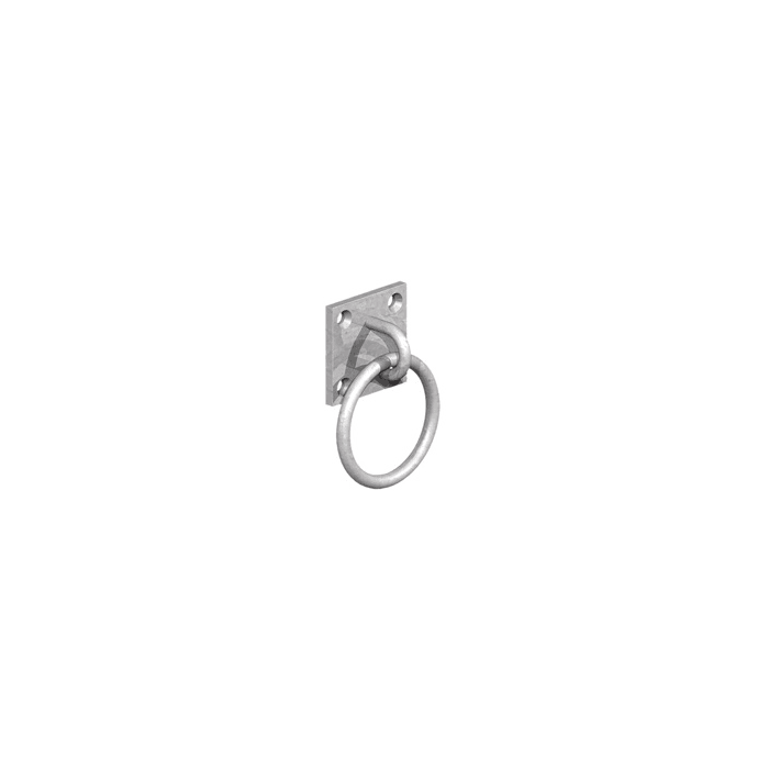 BIRKDALE GM | RING ON PLATE 2 X 2" | 50 X 50MM | GALVANISED main product photo