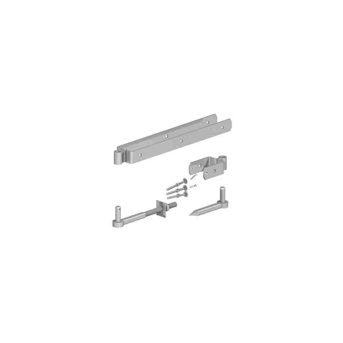 BIRKDALE GM | FIELD GATE DOUBLE STRAP HINGE SET | 18" | 450MM | GALVANISED main product photo