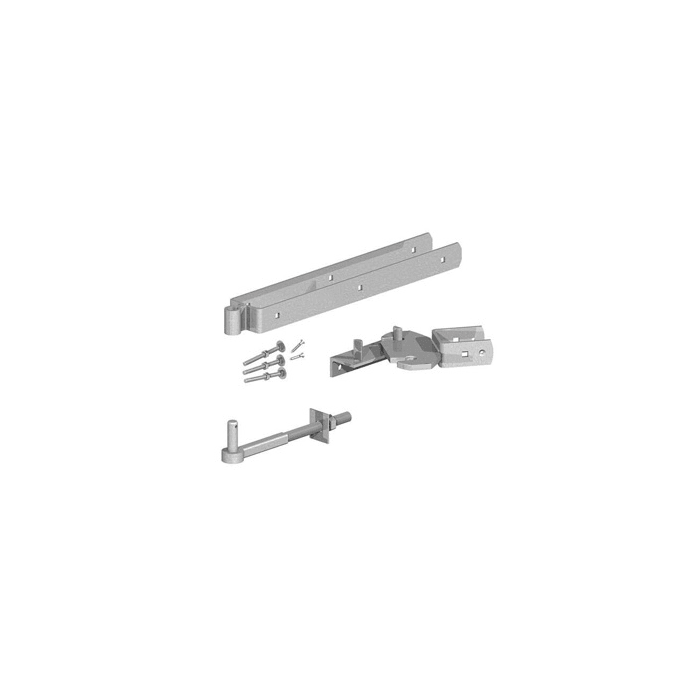 BIRKDALE GM | FIELD GATE RISING HINGE SET ROCKER PLATE | 24" | 600MM | GALVANISED main product photo