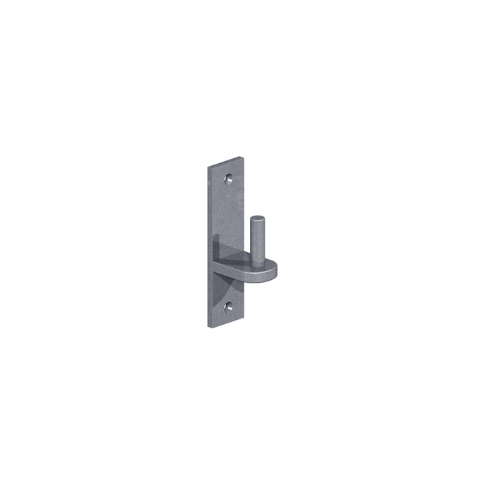 BIRKDALE FA | FIELD GATE HOOK ON NARROW PLATE | ¾" | 19MM | GALVANISED main product photo