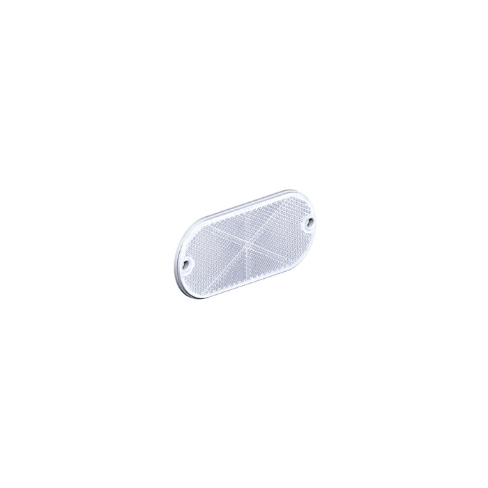 BIRKDALE GM | HIGH VISIBILITY REFLECTORS | 110 X 45MM | WHITE | PACK 2 main product photo