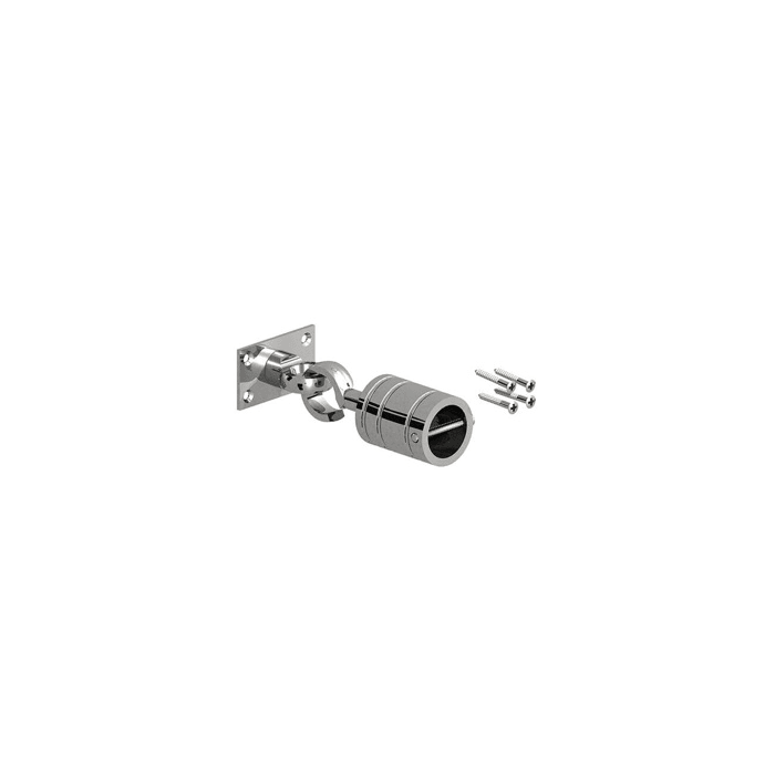 BIRKDALE FM | ROPE HOOK & EYE ON PLATE | 28MM | CHROME main product photo