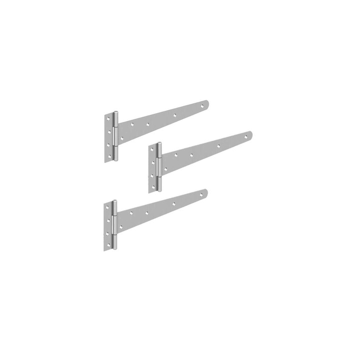 BIRKDALE GM | MEDIUM TEE HINGES 1.5 PAIRS | 18" | 450MM | GALVANISED main product photo