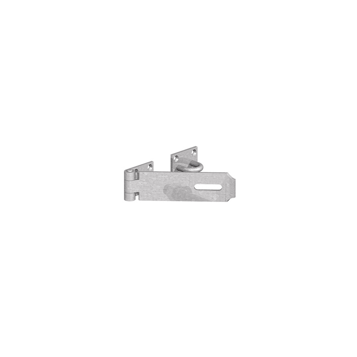 BIRKDALE GM | HEAVY SAFETY PATTERN HASP & STAPLE | 7" | 180MM | GALVANISED main product photo