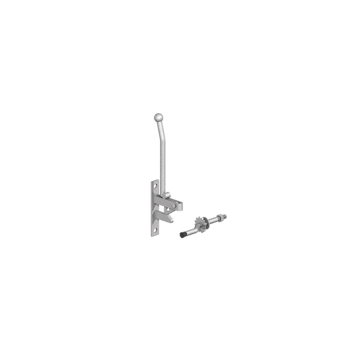 BIRKDALE GM | HUNT TYPE LOCK GATE CATCH | GALVANISED main product photo