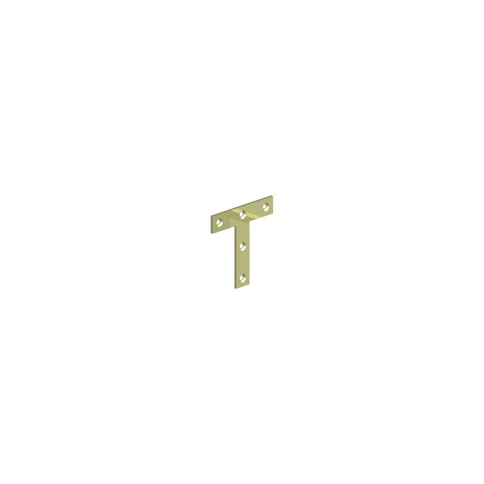 BIRKDALE GM | TEE PLATE | 3" | 75MM | BZP/YP | PACK 5 main product photo