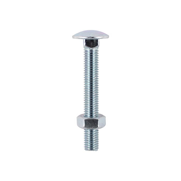 TIMCO | CARRIAGE BOLTS & HEX NUTS | ZINC | M10 X 110MM | BOX 25 main product photo