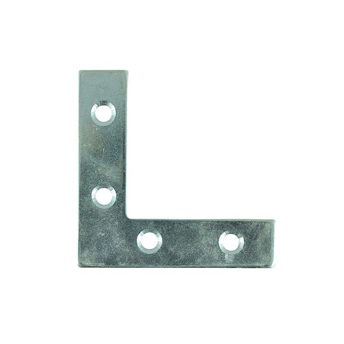 TIMCO | CORNER PLATES | ZINC | 50MM X 50MM X 13MM | PACK 4 main product photo