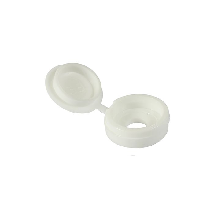 TIMCO | HINGED SCREW CAP | LARGE | WHITE | 5.0 - 6.0 | PACK 50 main product photo
