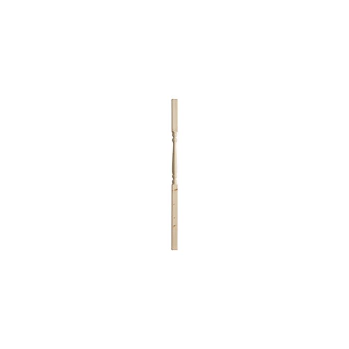 CHESHIRE MOULDINGS | STAIR PARTS | SPINDLE | EDWARDIAN | 1100 X 41 X 41 | PINE main product photo