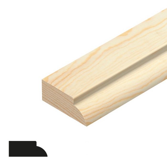 CHESHIRE MOULDINGS | TM55024 | DOOR STOP | 2400 X 9 X 21 | PINE main product photo