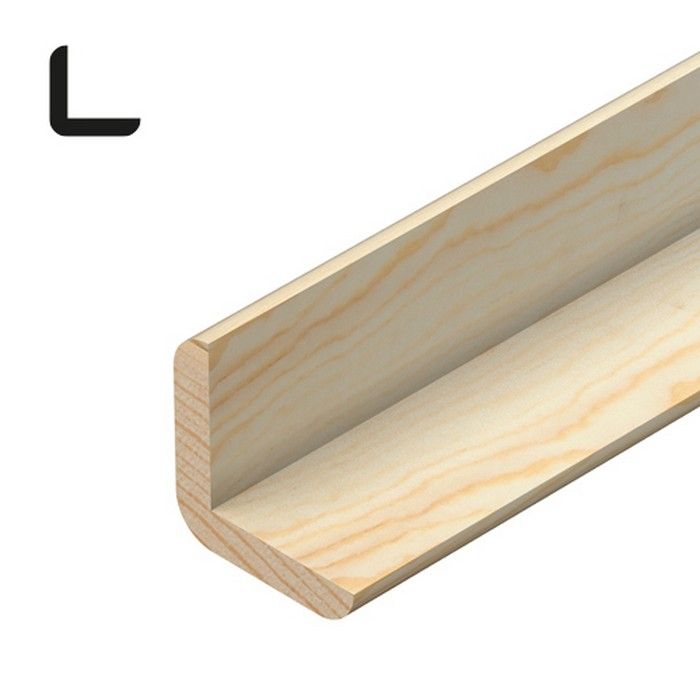CHESHIRE MOULDINGS | TM502 | CUSHION CORNER ANGLE | 2400 X 21 X 21 | PINE main product photo
