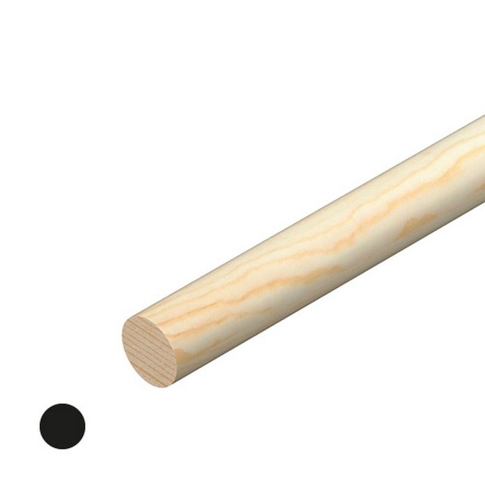 CHESHIRE MOULDINGS | TM531 | DOWEL | 2400 X 9 X 9 | PINE main product photo