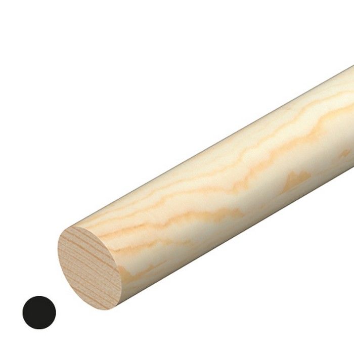 CHESHIRE MOULDINGS | TM532 | DOWEL | 2400 X 12 X 12 | PINE main product photo